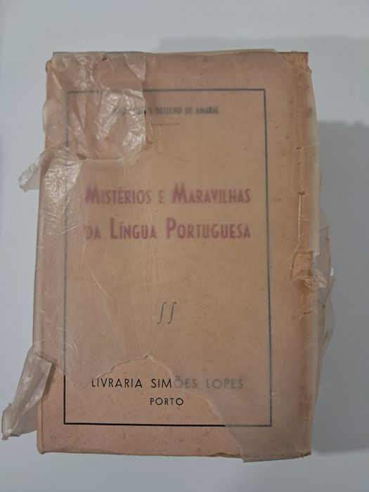 Livro Misterios e Maravilhas da Lingua Portuguesa
