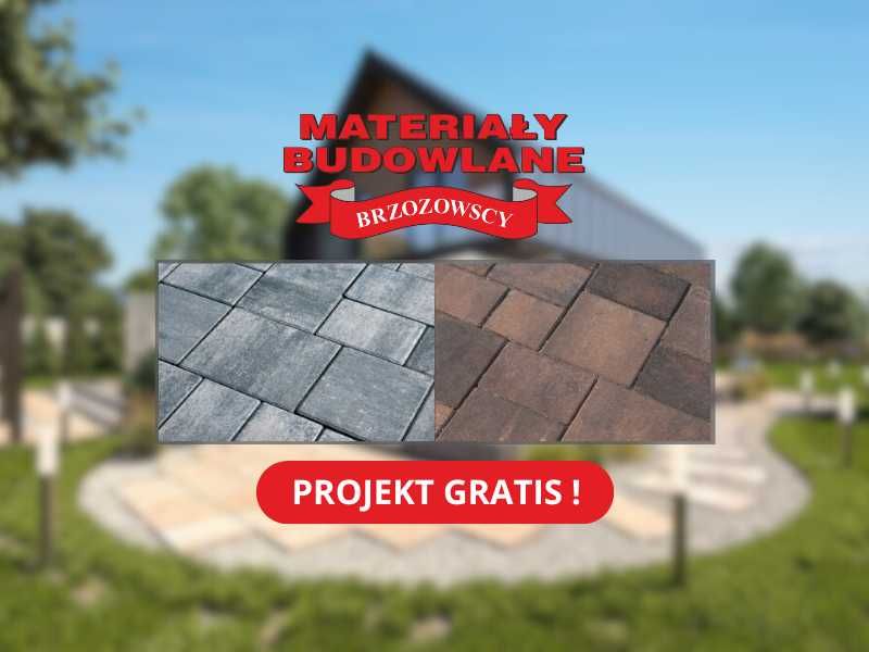 Kostka brukowa PRIMAVERA DROGBRUK na parking, chodnik PROJEKT GRATIS