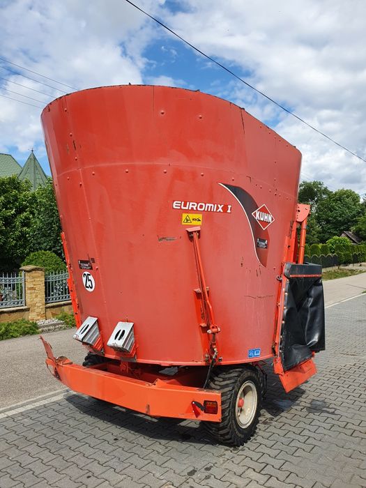Wóz paszowy, paszowóz Kuhn Euromix 1270 Waga