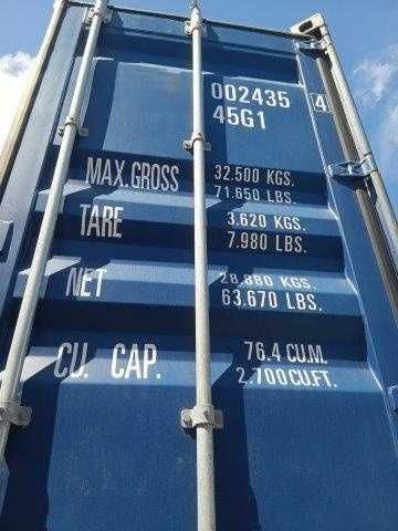 Contentor Marítimo 40'HC Semi-novo