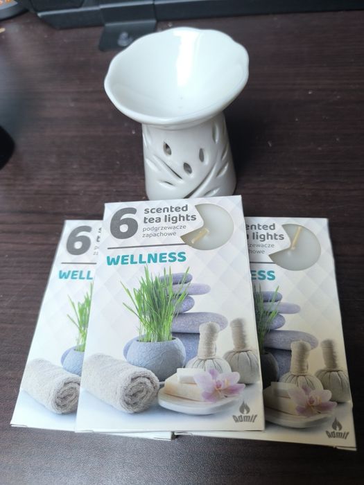Podgrzewacze zapachowe tealight 18 szt kominek