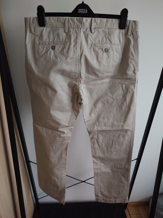 Bar Harbour beżowe spodnie męskie 100% bawełna XL