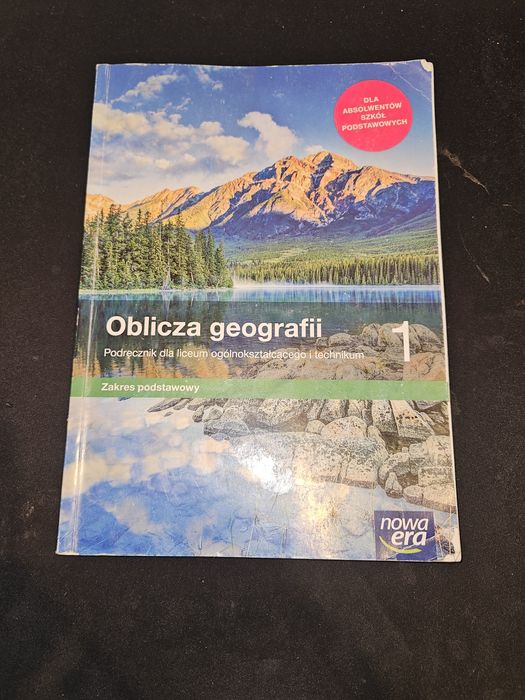 Podręcznik oblicza geografi 1 do szkoły średniej