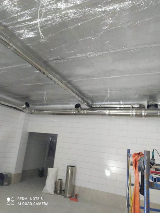 Вентиляция димоход дымоход вентиляція труби  нержавіючі оцинкованные