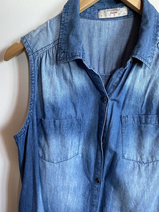 Camisa manga cava de ganda Springfield