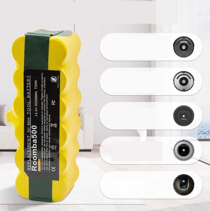 Bateria iRobot Roomba 620 650 Ni-MH 5000mAh 770 880