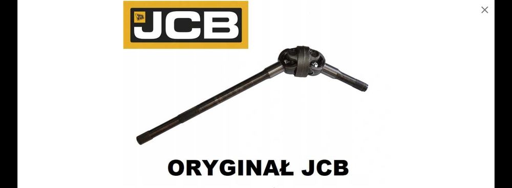 Półoś tylna JCB 531, 535, 533, 540, 541, 550 Oryginalna