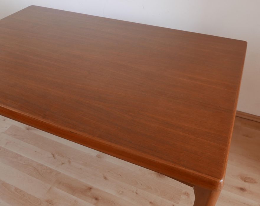 Wyjątkowy duński  stół lata 60-te,  tekowy, design, moller, teak ,
