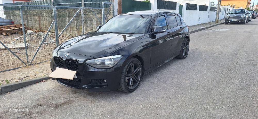 bmw 120d f20 2013 xdrive  para pecas  viatura somente para pecas