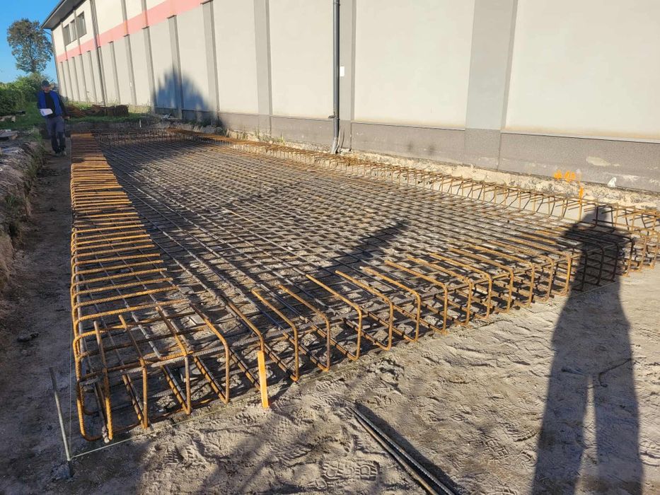 Budowa SSO, silosy, żelbety, mury, stropy, budowa domów