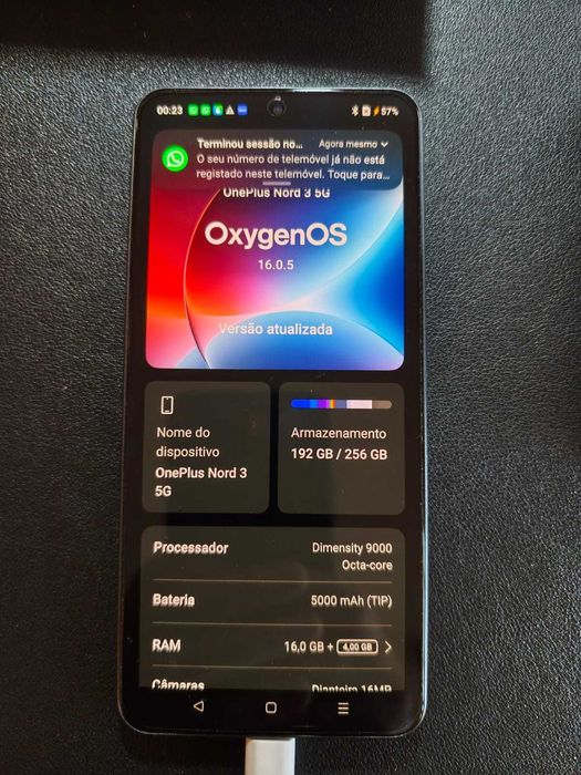 OnePlus Nord 3 5G 16/256GB Tempest Grey