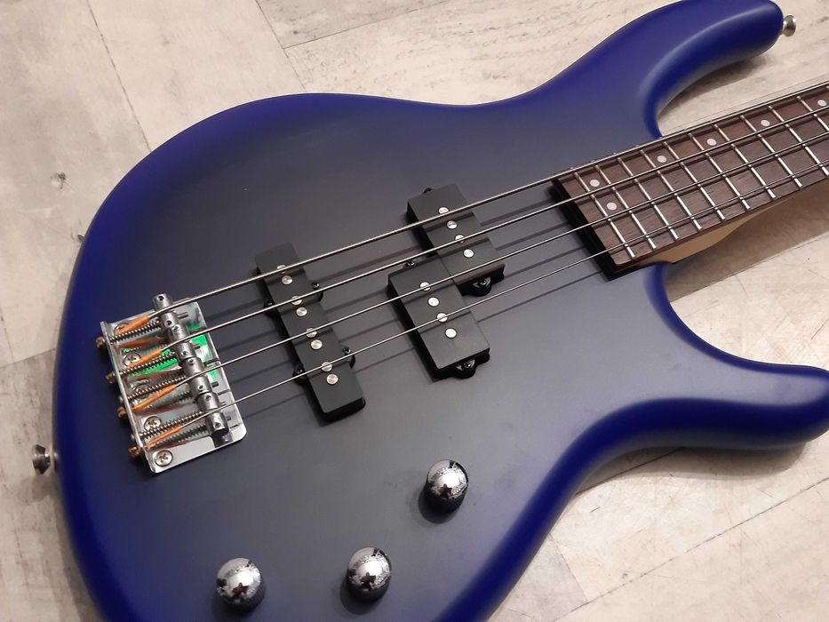 Gitara Basowa Cort Action-2015-Transparent Blue-wysyłka Gratis-zamiana