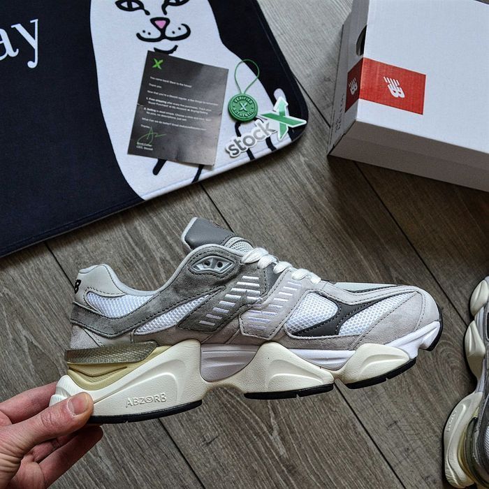 Мужские кроссовки New Balance 9060 'Rain Cloud Castlerock White' 40-45