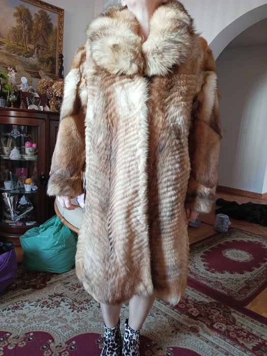 naturalne futro z lisa 3XL