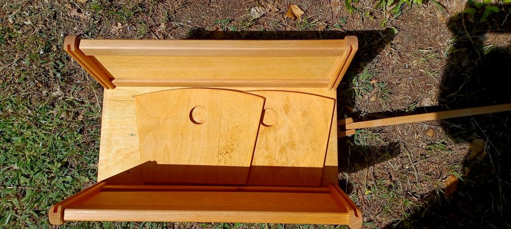 Drewniany wózek do ciągnięcia, wóz drabiniasty