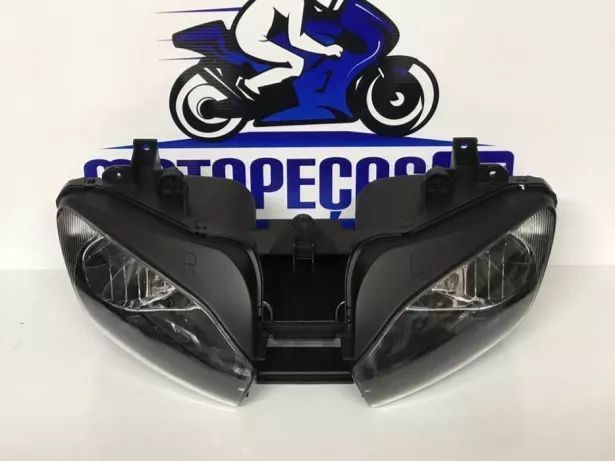 Farol Yamaha R6 ano 1998 até 2002 novo óptica ótica frontal yzf faróis