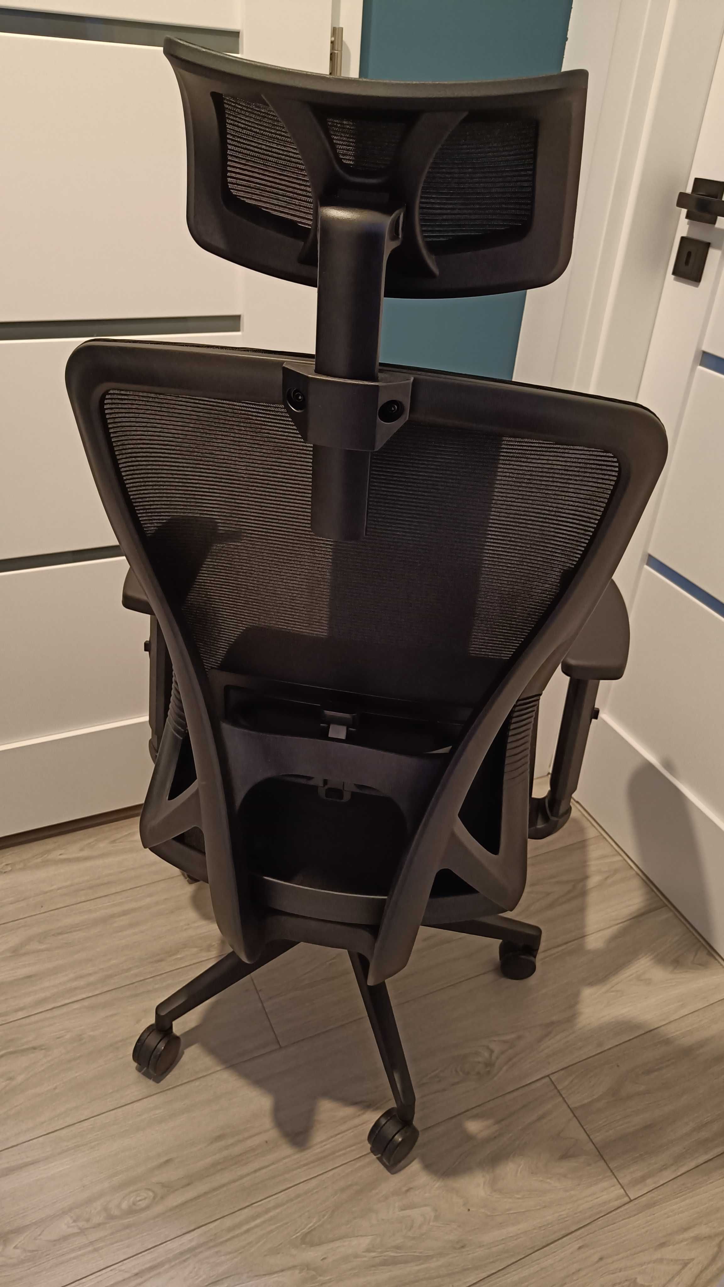 Durrafy ergonomiczne krzesło biurowe, regulowany fotel biurowy