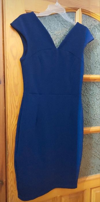 Granatowa sukienka S/M