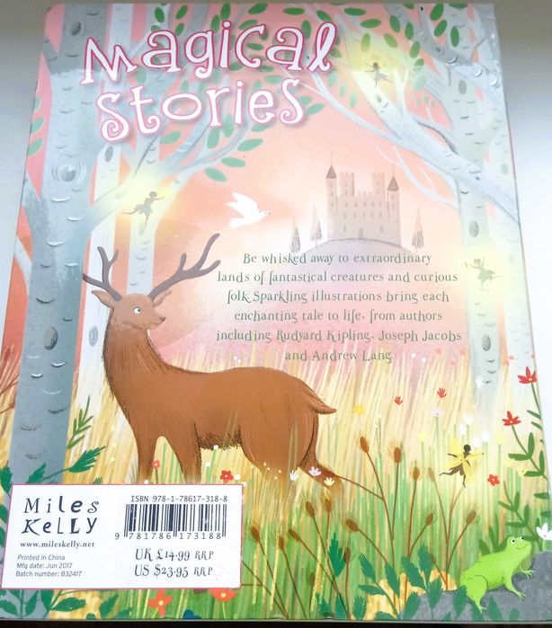 Książka dla dzieci w języku angielskim "Magical stories"