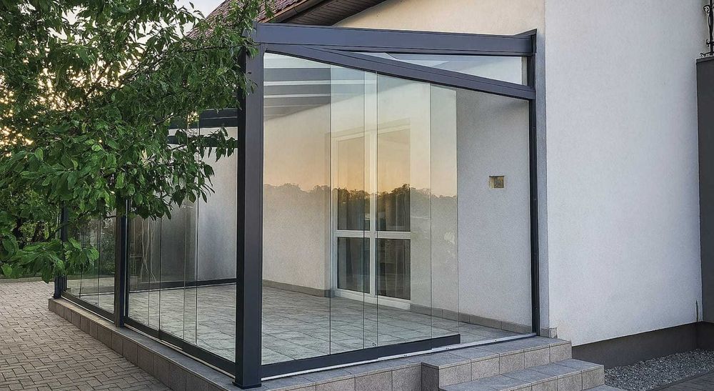 Zabudowa Tarasu , ogród zimowy , pergola , zadaszenie , ogród szklany