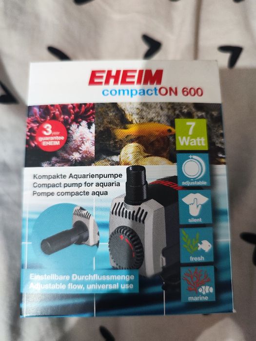 Kompaktowa pompa wodna  eheim  compaktOn 600