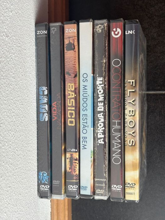 Conjunto de filmes em dvd diversos