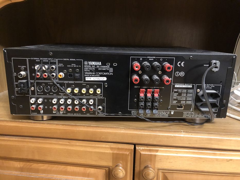 Ресивер YAMAHA RX-V496RDS 210 wt