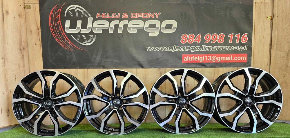NOWE ALUFELGI SUBARU 18x5x114,3 - Crosstrek, Forester, Levorg, Outback