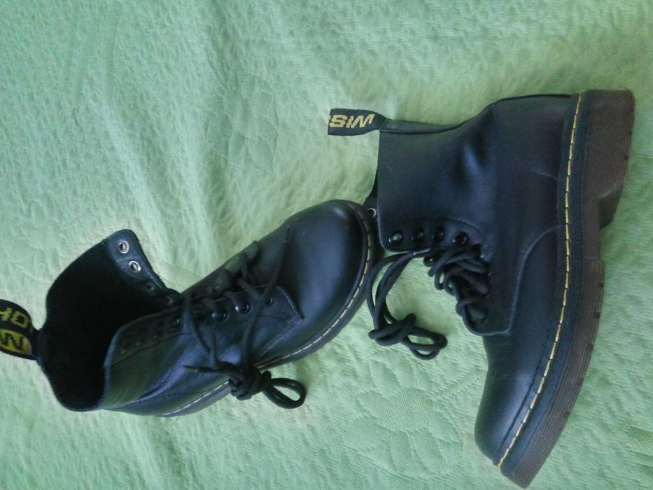 Buty śnieżne dla chłopca trzewiki chłopięce skóra, rozmiar 6  nr 36