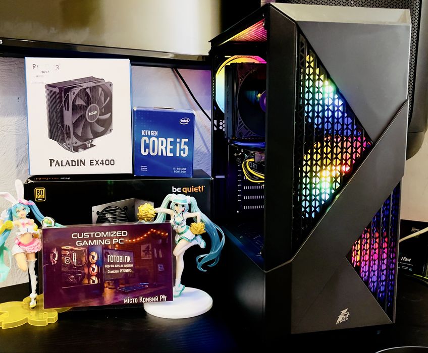 Игровой пк/PC/i5 10400f/RTX 2060/HyperX/SSD+HDD/!