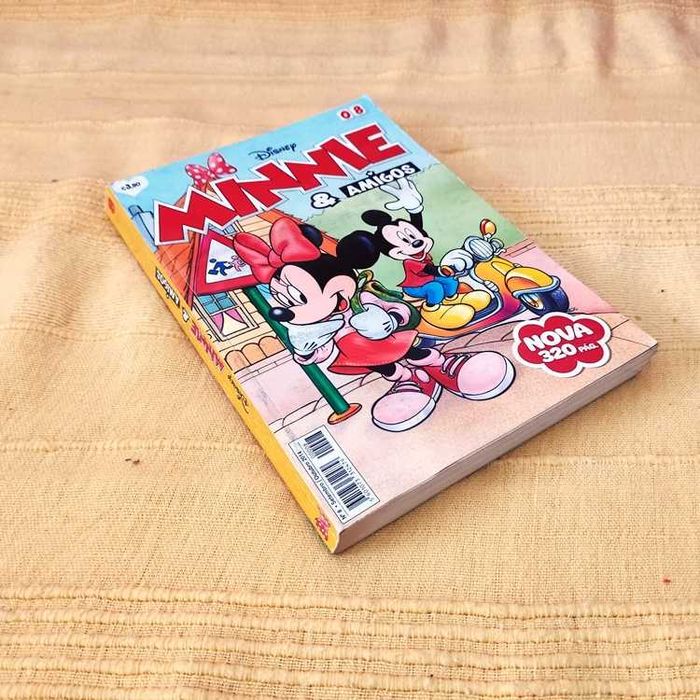 Livros Minnie e Amigos, nºs 7, 8 e 12 Editora Goody Novos
