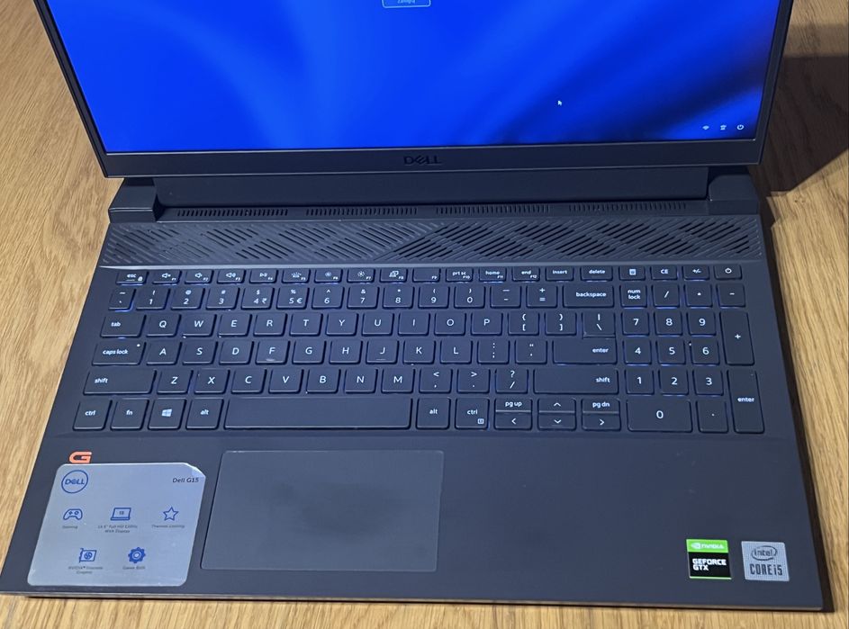 Laptop Dell G15 5510 i5-10gen 16GB /SSD 512GB / GTX 1650  15,6 Win 11