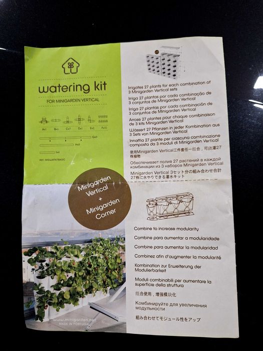 Floreira jardim vertical