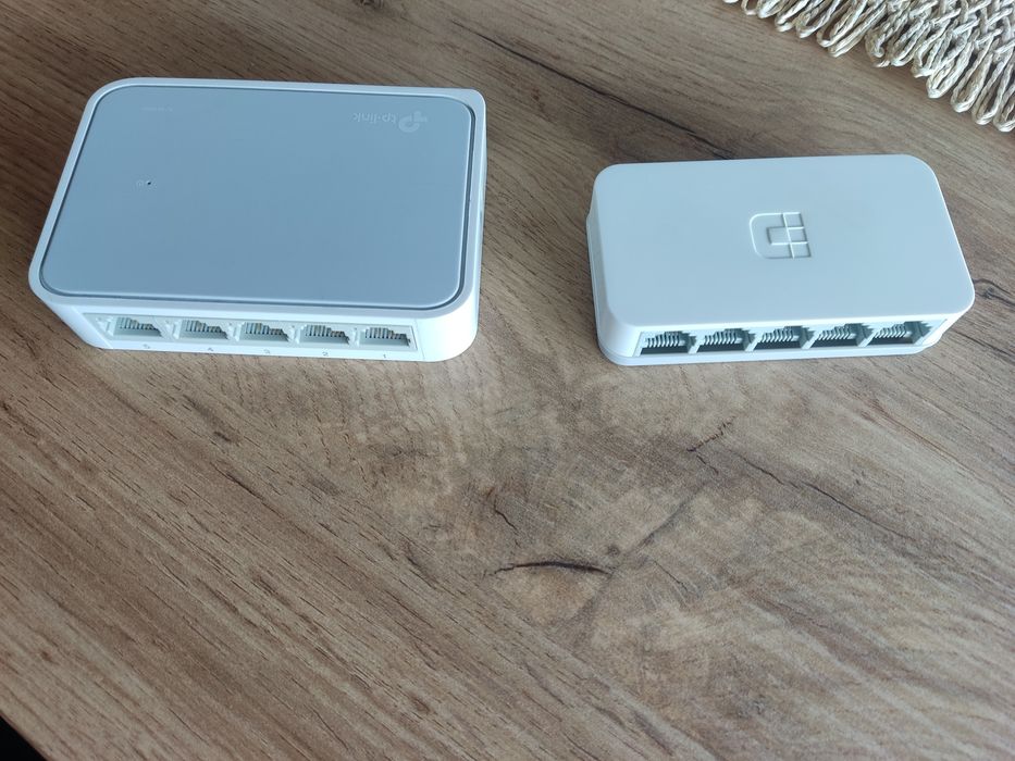 TP-Link Archer C6 AC1200 + 3 switches