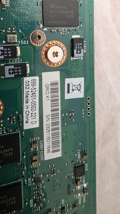 Nvidia GRID K1 16gb