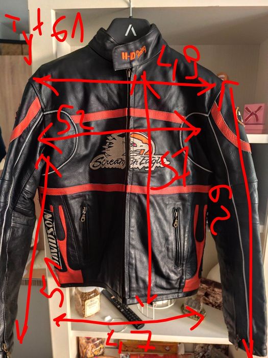 Oryginalna kurtka Harley Dawidson Męska roz. S