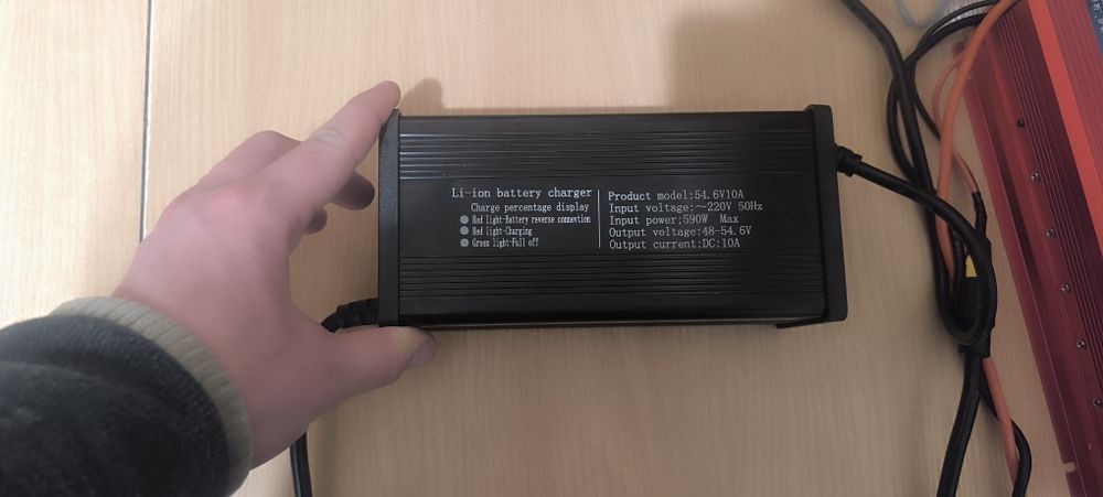Блок живлення/ зарядка/ liion 48v 10a