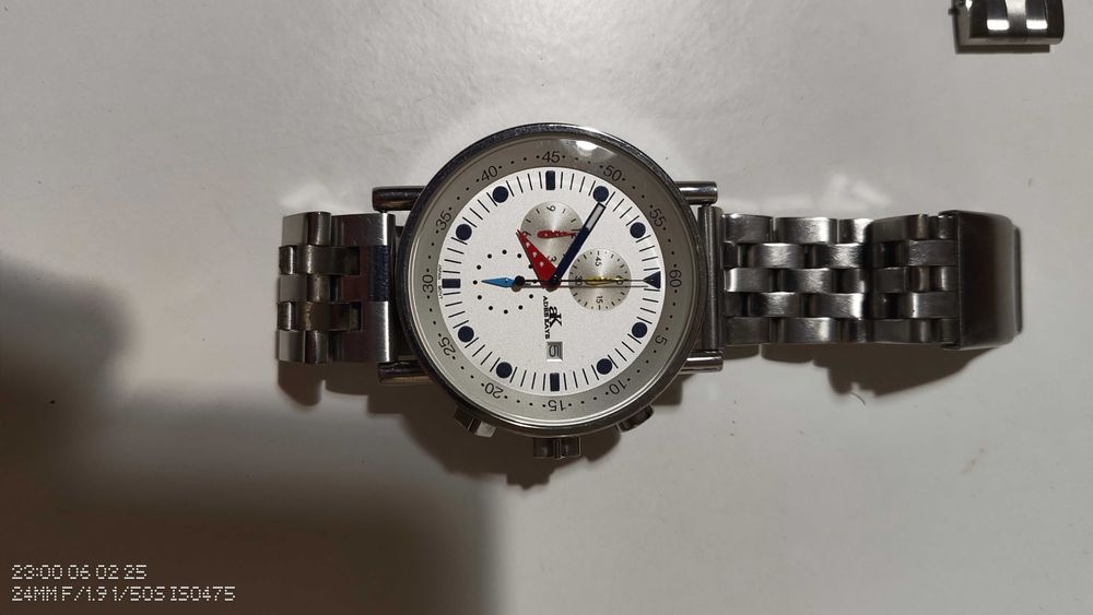 Adee Kaye # AK2268SS-30 Quartz Chronograph