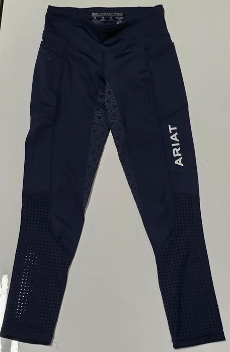 Calças Equitação Infantil Ariat Teck + Capacete Fouganza- NOVAS