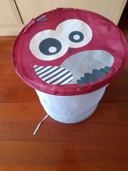 Cesto de arrumação de brinquedos