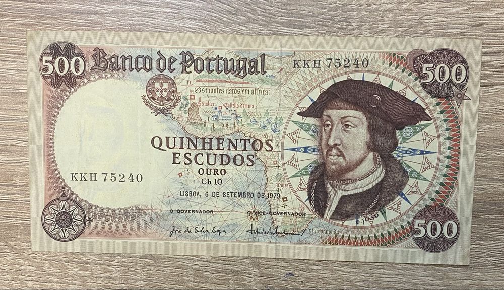 Nota 1313 -  D. JOAO II - 500 Esc. 1979