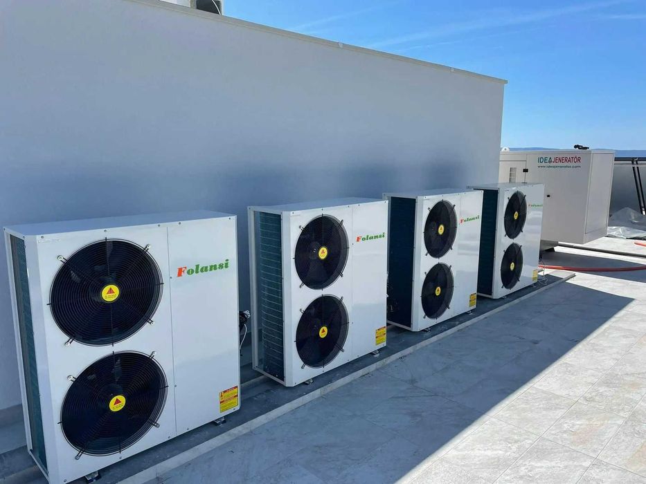 Тепловий насос Folansi "Повітря-вода" / (5KW) - (110KW)