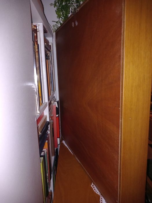 Penteadeira em pinho co espelho e gaveta