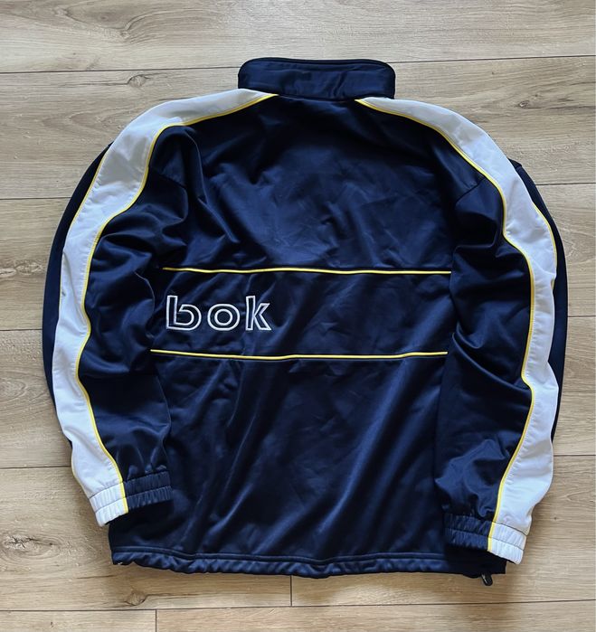 Reebok granatowa kurtka vintage