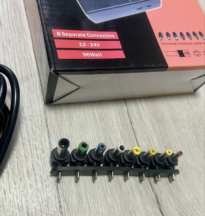 Нова Універсальна зарядка для ноутбуків DC 12-24V 100W