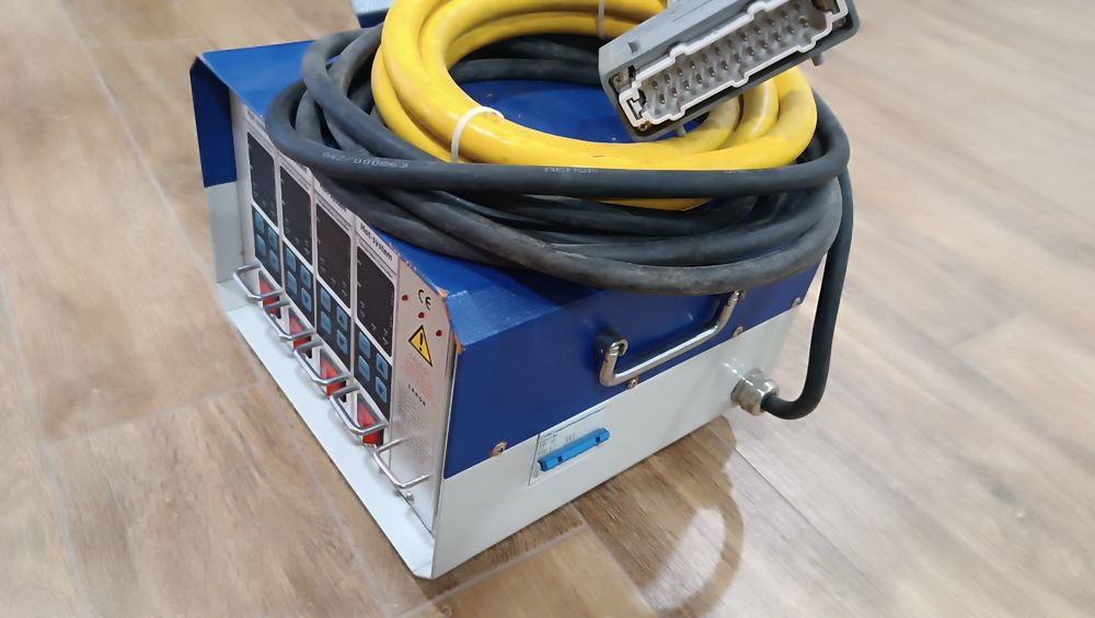 Controlador de temperatura para moldes de injeção 4 zonas de