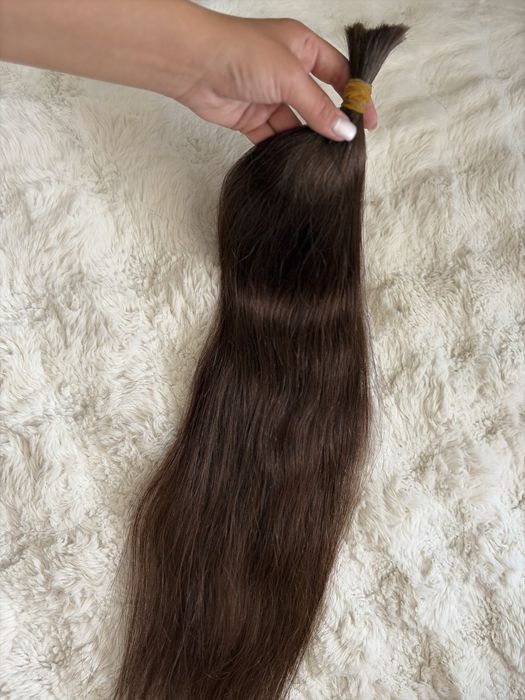 Naturalne włosy słowiańskie, długość 60 cm