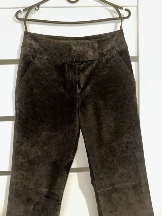 Замшеві штани від АRMA, шоколадні