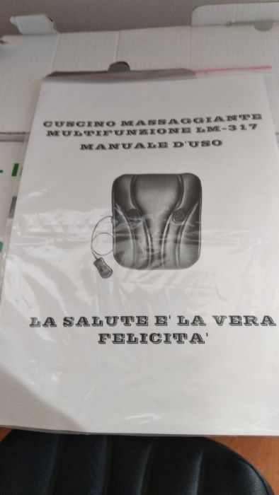 Almofada de Massagem Shiatsu com Infravermelhos