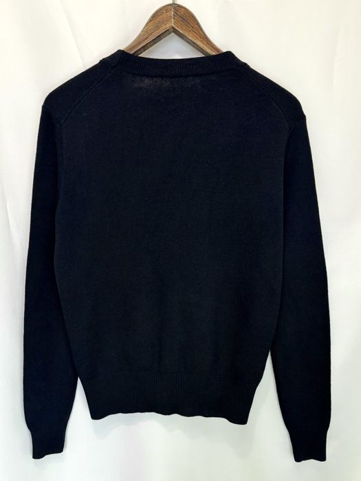 AMI Paris Red Heart Logo чоловічий вовняний кардиган